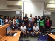 روبوت من إعداد طلاب الصف الحادي عشر 3 من المدرسة الثانوية الشاملة - يافا